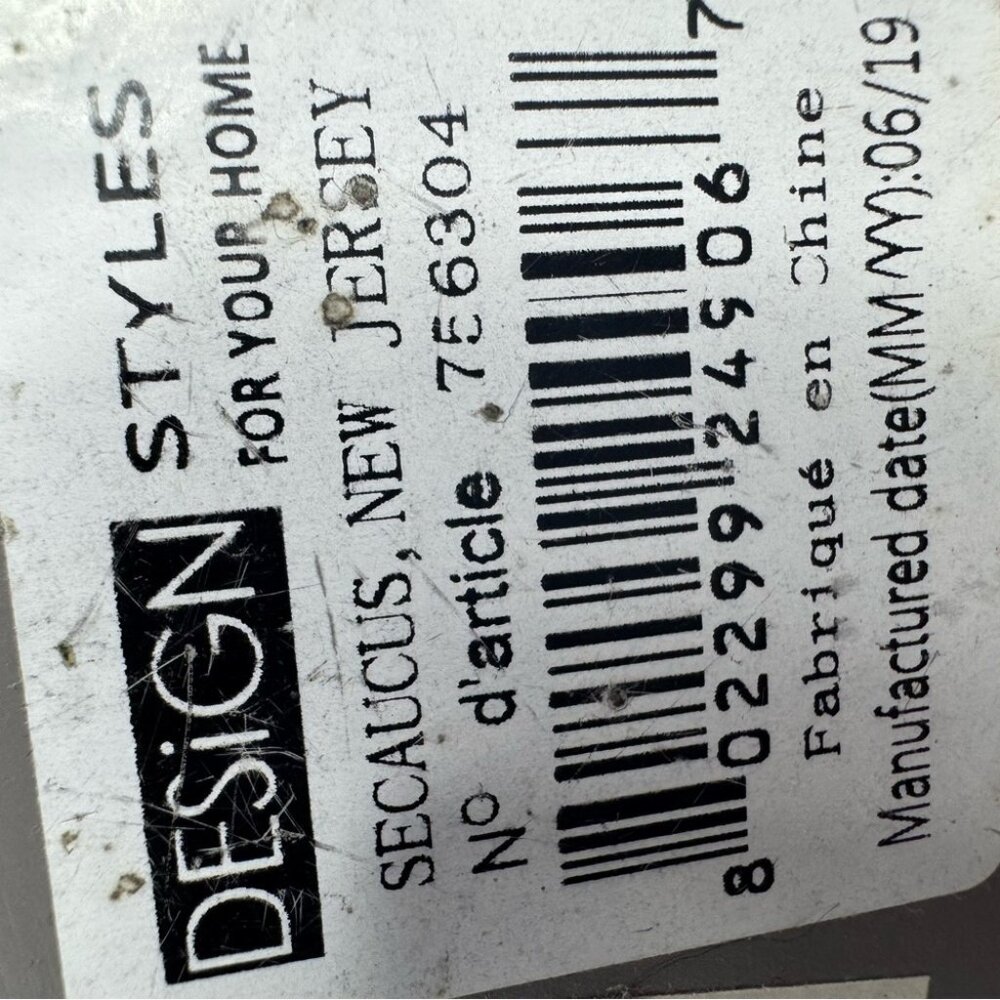 Spinable organizer Grey with clear crystal knob top spins office kitchen clean - Picture 3 of 4